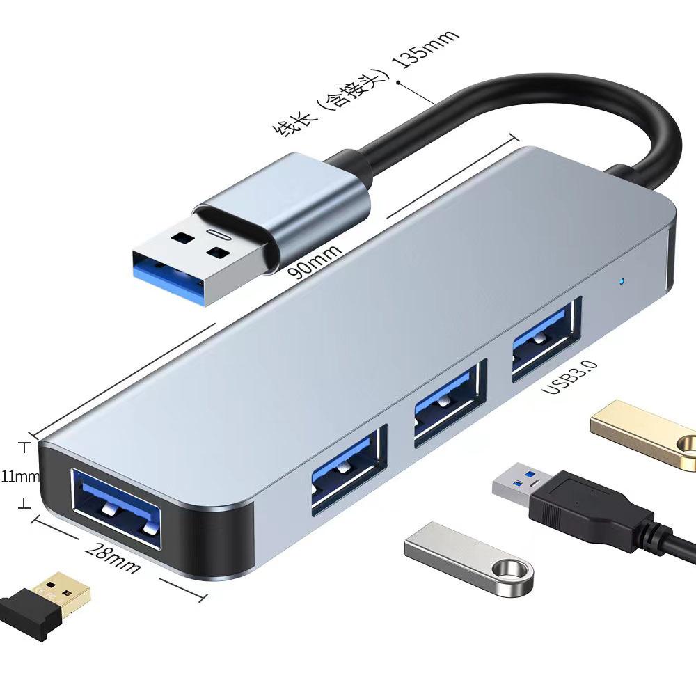 Универсальная док-станция 2-в-1 с 7 портами USB: Многофункциональный Type-C хаб для компьютеров и телефонов
