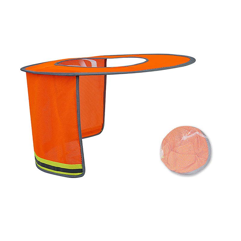 Летний солнцезащитный козырек Защитная каска для защиты шеи Защитные каски Светоотражающая сетка Светоотражающий чехол для строителей