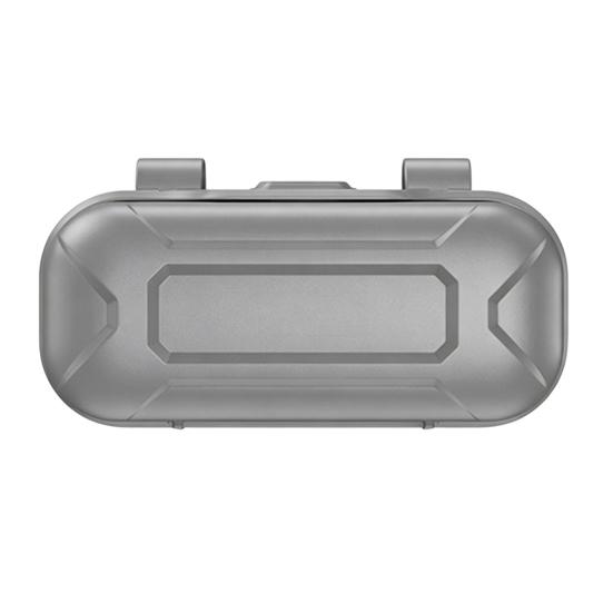 Car Visor Clip-On Storage Eyewear Case with Box Sun Visor Push-Open Cover Dustproof