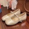 Popular Beautiful Mary Jane Shoes Women's Summer 2025 New Models with Skirts, Fashionable Temperament, Advanced Not Tired Feet, Flat Shoes