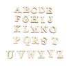 Wooden Self Adhesive Numbers Letters for DIY Art Crafts Decor Children Gift (Letters A-Z)