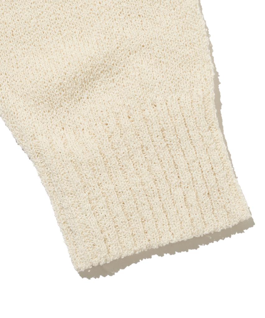 OTHERFITS City Boy Summer Henley Neck Knit (Oatmeal)
