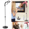 360 Degree Rotating Hand Free Lazy Hair Dryer Stand Heavy Base Adjustable Bracket Vertical Hair Dryer Stand