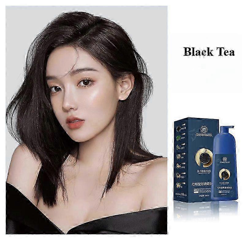 25-26 Hair Colour Shampoo, Caviar Hair Dye Shampoo, Caviar Protein Hair Dye, Plant Hair Dye, Simple Hair Colour, Covers Colour Shampoo, 500ML Instant