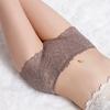 Large Size Panties Sexy Lace Women's Hollow Out Underpants High Waist Cotton Crotch Briefs Boyshorts for 100kg