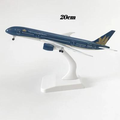 16/20см Литой сплав Модель самолета Vietnam Airways B787 Игрушечная модель самолета для Рождественского подарка Декор дома Коллекция
