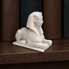 3D-печатная статуя египетского Сфинкса, Белая статуэтка льва для стола, Декор для дома в египетском стиле для полки, Мифический подарок для любителей истории