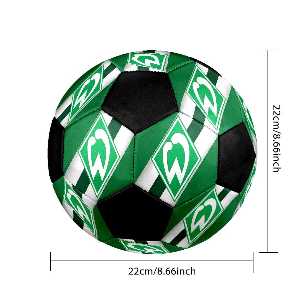 1PC SVW poster size 5 soccer ball PrahaIndoor Soccer Ball Colorful All Ages Machine Stitched PVC Competition Ready Durable High-Bounce