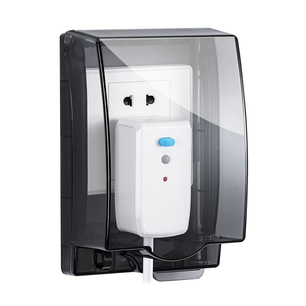 Водонепроницаемая защитная крышка для выключателя, прозрачный протектор для розетки, крышка для электрической вилки для дома