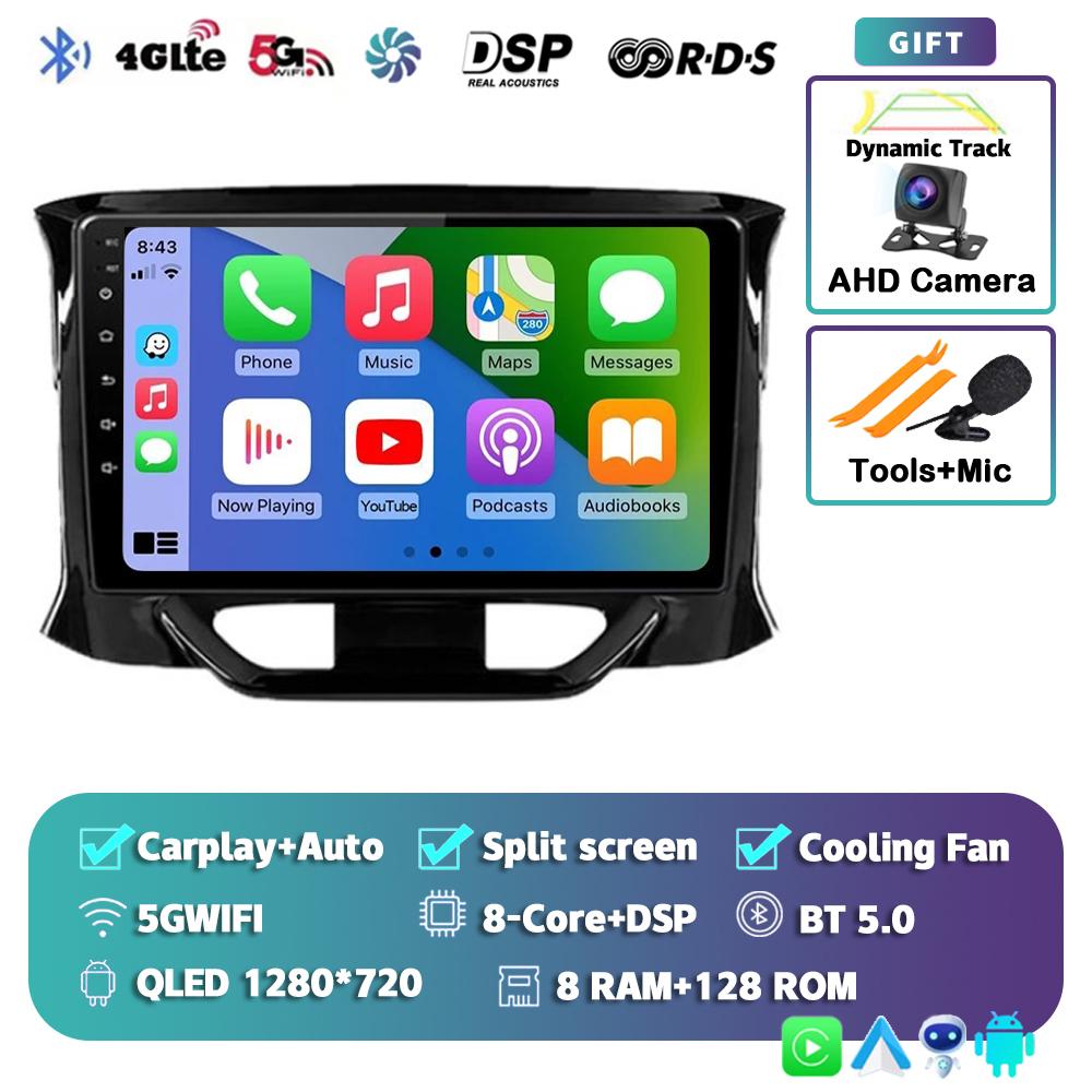 Android 14 Carplay Auto WIFI+4G Car Radio For LADA Xray X ray 2015-2019 Multimedia Video Player Navigation GPS Stereo 2din DVD