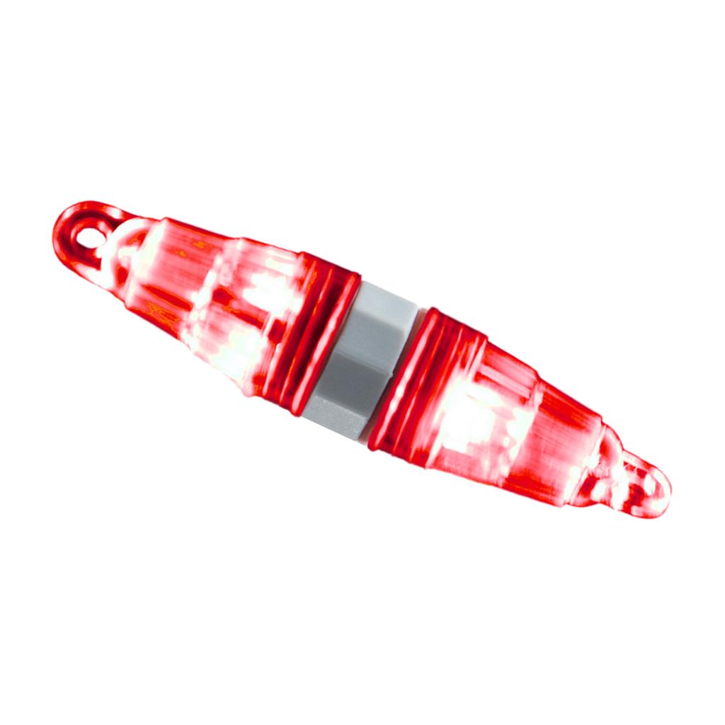 Подводный свет 3 дюйма глубина капли привлекательный свет приманка лампа энергосберегающая двойная головка свет рыболовный мигающий свет