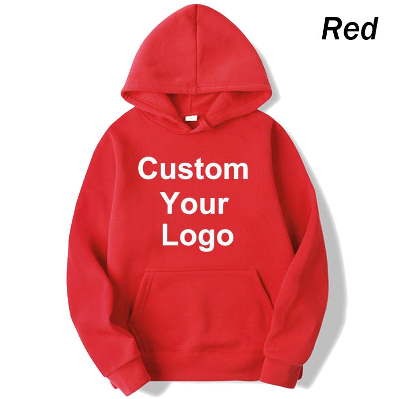 Custom Your Logo DIY12 Hoodies Men Women Customize Any Design Style Print Sweatshirt Hooded Streetwear