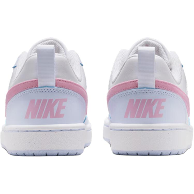 Nike Детские низкие кроссовки Court Borough Comfortable Fit, унисекс, белые, IQ2725101