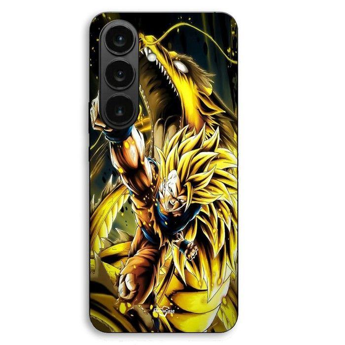 Coque Pour Samsung Galaxy S26 Son Goku Super Saiyan SSJ3 Attaque point Dragon Maniacase