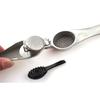 PEARL METAL Natural All-Metal Garlic Press C-538