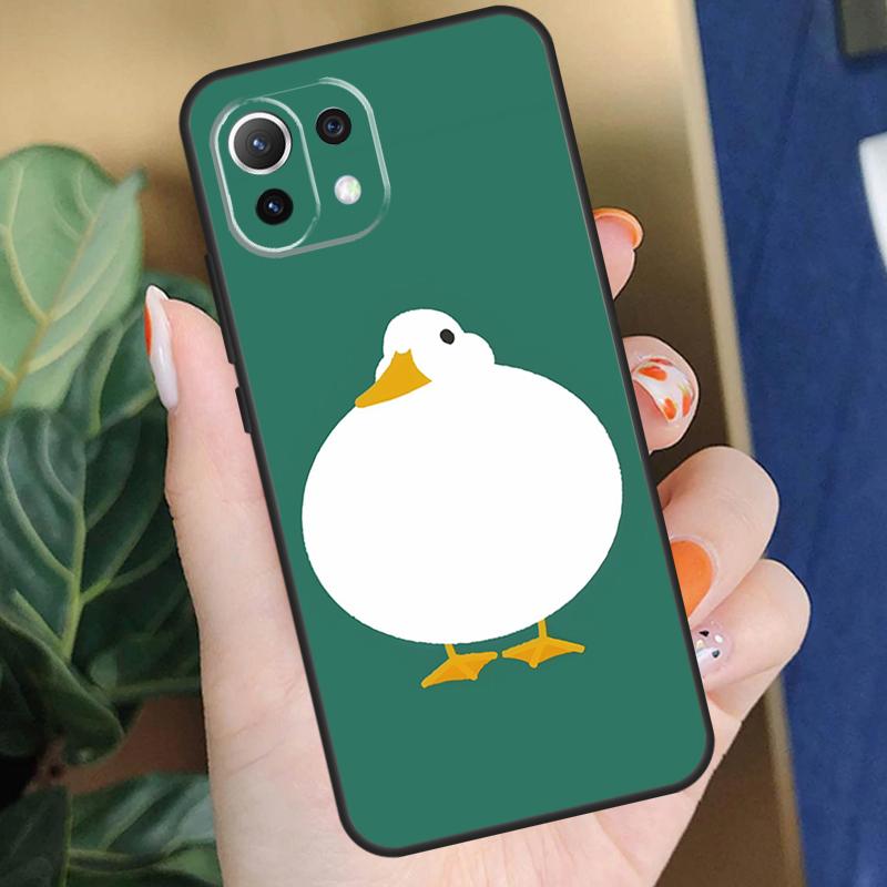 Мультяшный чехол-пенал с уткой для Xiaomi 17 Pro Max 14 15 Ultra 13T 14T 15T Pro POCO F8 F7 F5 F6 X5 X6 X7 Pro Чехол
