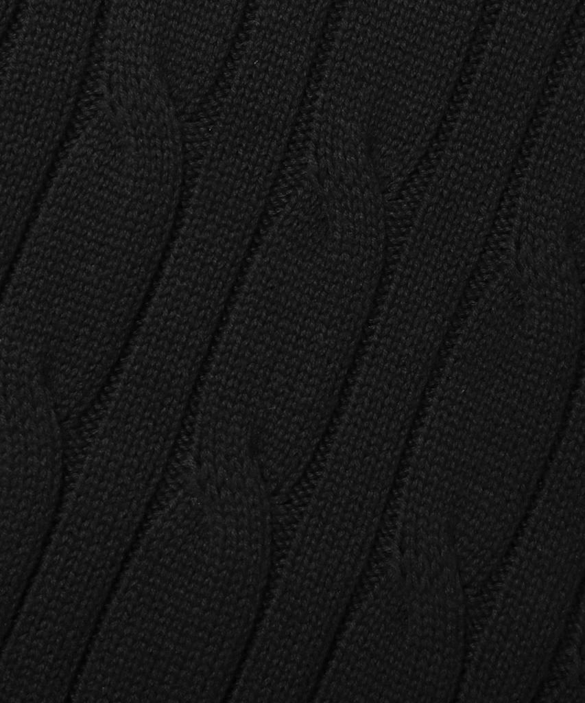 TRILLION Layered Cable Knit_Black