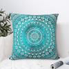 Мандала Бирюзовая Наволочка Подушка Комфорт Декоративная Подушка Диван Декоративные Подушки Используется для Дома Спальни Гостиной