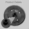 RC Car 52T Gear Ar310429 Repair Part Professional High Performance Sturdy W290 Accessories for 1:8