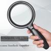 Super-Large Rechargeable LED Magnifying Glass - Perfect For High-Definition Maintenance, Reading, and Science Projects!