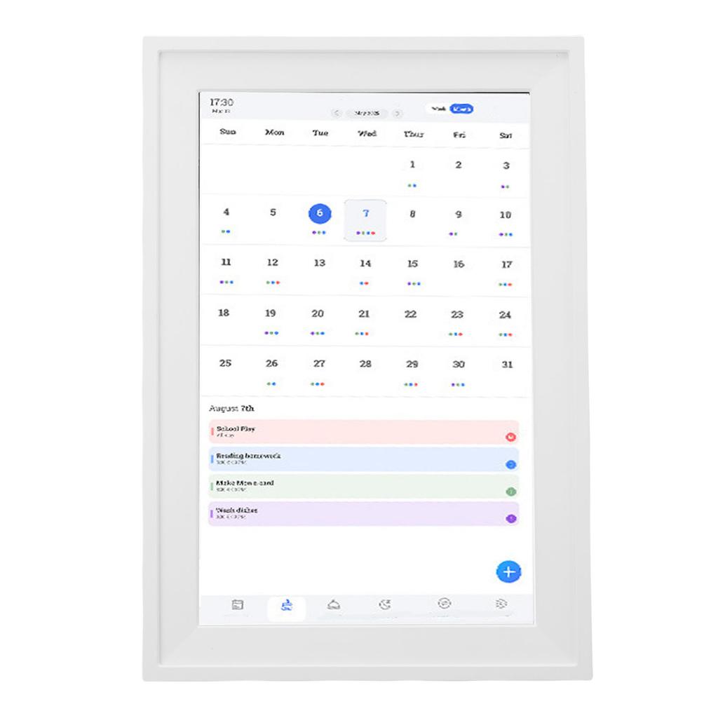 Digital Calendar Planner Chore Chart Smart 15.6in IPS 1080P Full HD Touchscreen Interactive Display Family Schedule