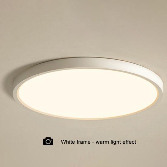 Потолочный светильник высокой яркости, неослепляющий, защита глаз, простой современный круглый потолочный светильник для скрытого монтажа, светильник для внутреннего освещения