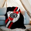 Club Atlético River Plate printed throw blanket—soft,warm;versatile blanket for all seasons—perfect as &air-conditioning throw,nap blanket