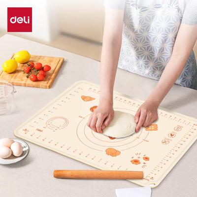 Силиконовый коврик для замешивания теста Deli пищевого класса