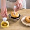 Форма для торта в виде пончиков с плоскогубцами Diy резак для пончиков, форма для штампов для печенья, резак для десертов, форма для изготовления пончиков, кухонный инструмент для выпечки