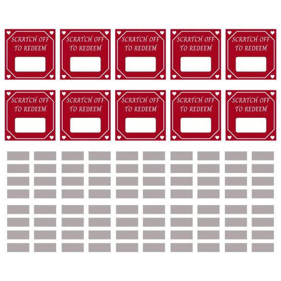 10/20 шт. Пары DIY Скретч-карты Романтические идеи для свиданий Игра в скретч-игру
