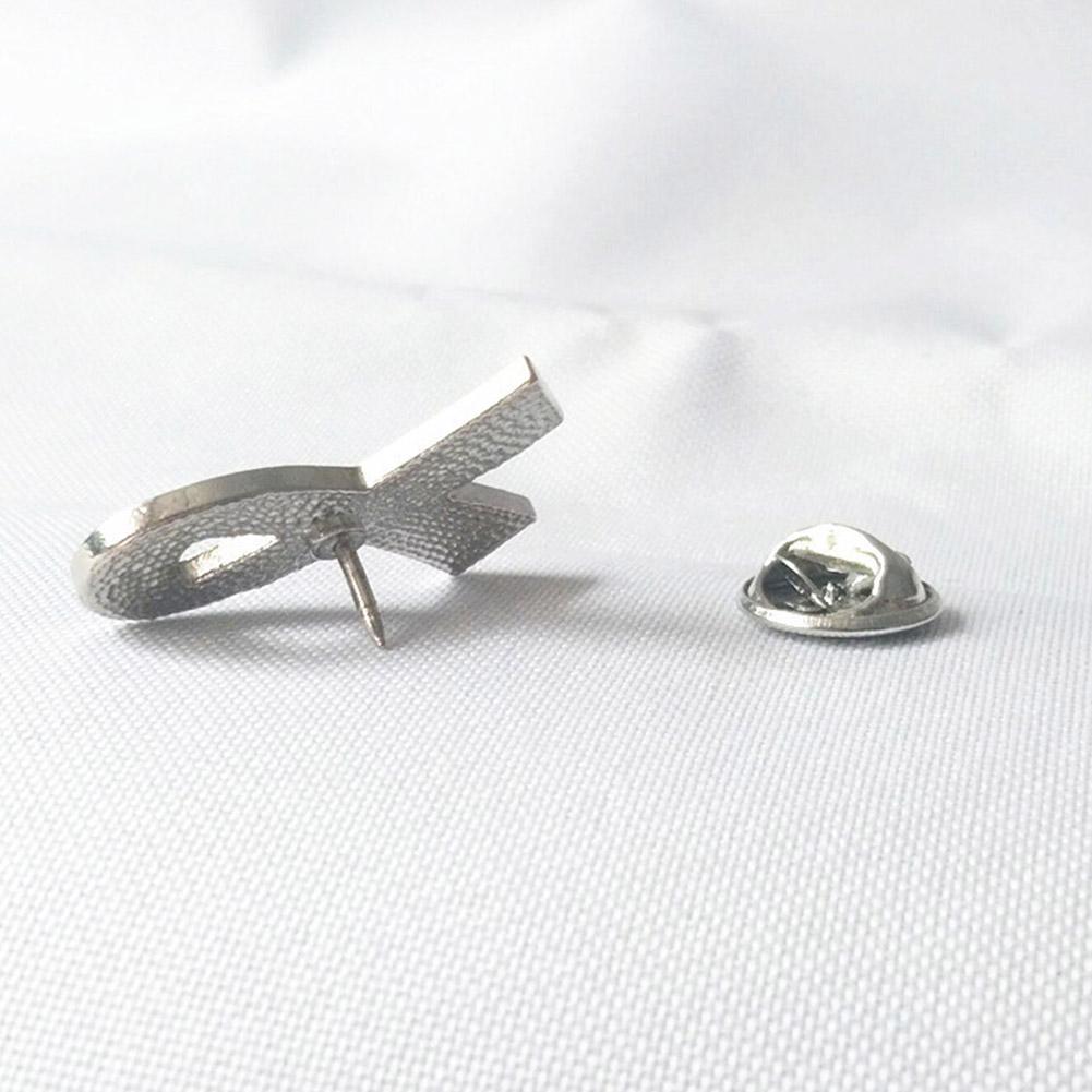 Желтая лента для осведомленности Значки Детская осведомленность о раке Любовь к раку Эмаль Уход ВИЧ Лацкан Bowti M5K5