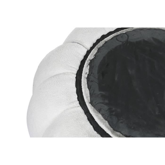 Fauteuil - DKD Home Decor - 1 place - Blanc - 98 x 97 x 62 cm - Intérieur