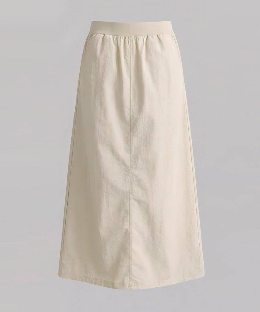 Длинная юбка Baseukala Dana с разрезом (3Colors)