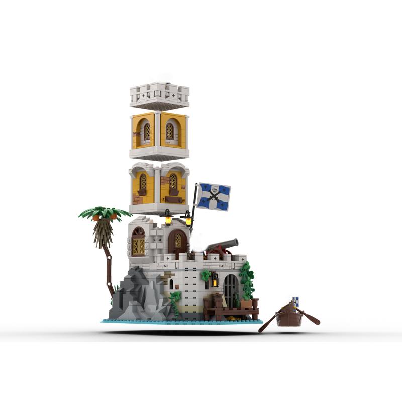 32 детали Moc-124819 мелкие детали сборный конструктор модель замка DIY сборка строительные игрушки детские праздничные подарки