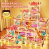 Кукольный домик для девочки DIY большой набор для виллы собранный кукольный домик ролевые игры игрушки подарок
