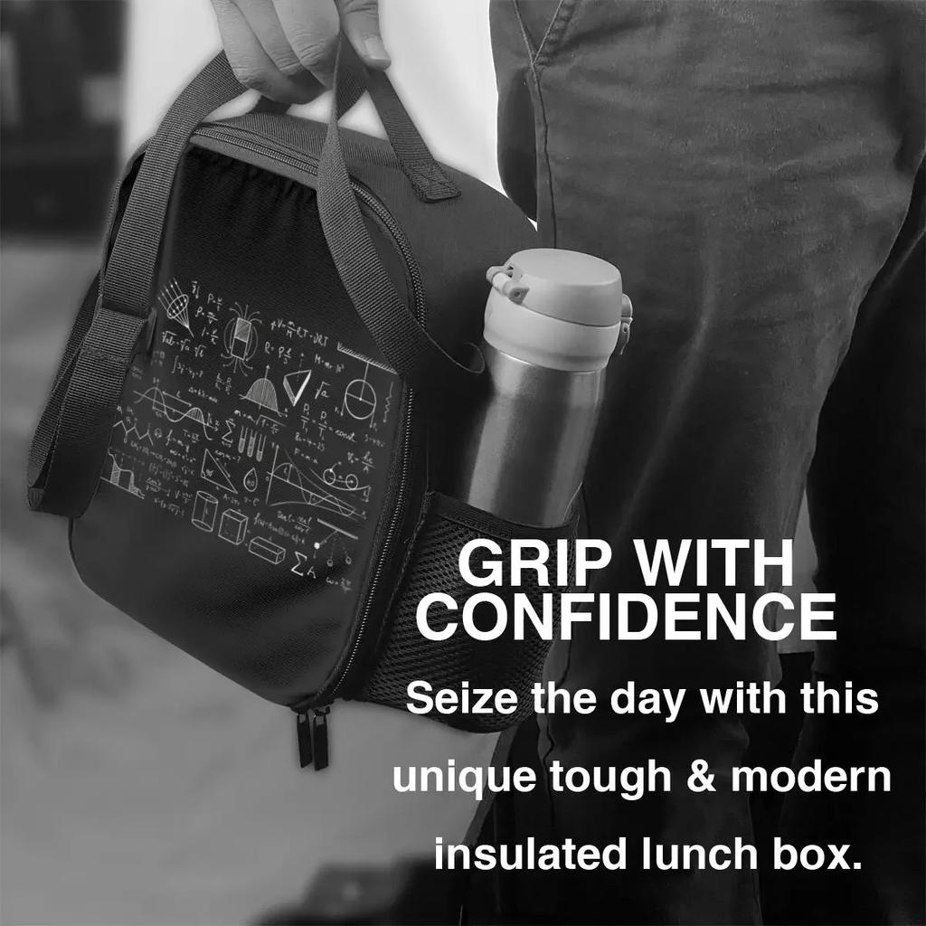 Математика Наука Физика Термоизолированные Ланч-Бэги Лабораторные Технологии Многоразовый Ланч-Контейнер Для Хранения Bento Food Box