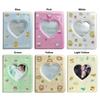 Love Heart Hollow Card Album 3 INCH Photocard Holder Cute Storage Album  Card