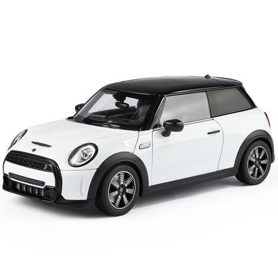 1/18 BMW Mini Cooper S Литой металлический модельный автомобиль из сплава Домашние модные украшения и Декор для рабочего стола компьютера Высокодетализированный автомобиль