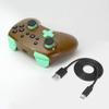 Контроллер для Nintendo Switch Battle Pad Turbo ProSW x Switch "Беспроводной" (Коричневый изумруд)" -