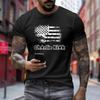 Men's Printed Short Sleeve T-Shirt Men's Loose Casual Short Sleeve Top