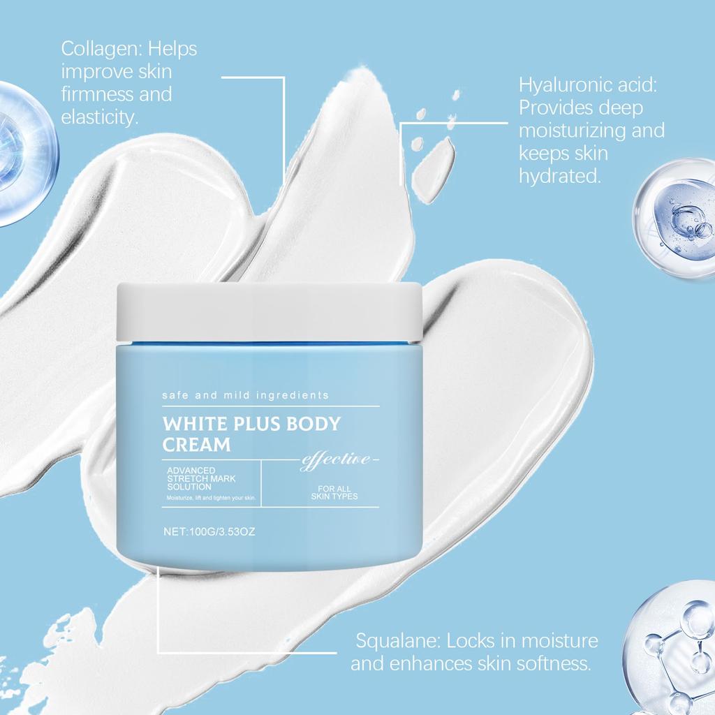 Compact And Light Wrinkle Body Moisturizer Gently Nourish Anti-dry Whitening Deep Hydrating Body Moisturizing Whitening