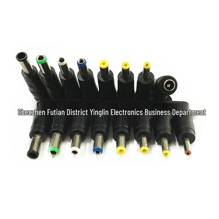 Набор из 8 универсальных многофункциональных адаптеров для ноутбука - Конвертер DC5.5*2.1 мм