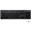 ELECOM USB Keyboard Wireless Membrane Full Keyboard 10 Million Times Durable Compatible with PlayStation4 Black (Receiver Included) TK-FDM063TBK