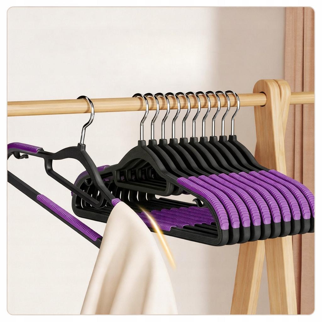 Anti-Slip Clothes Hangers For Wardrobes, Strong, Premium, .