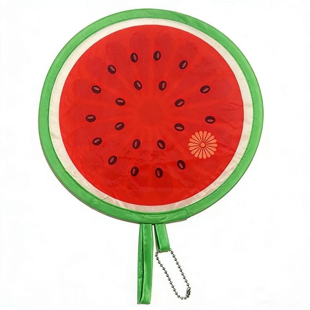 Cartoon Handheld Folding Fan Fruit Style Cooling Fans Cute Pocket Fans Summer Events