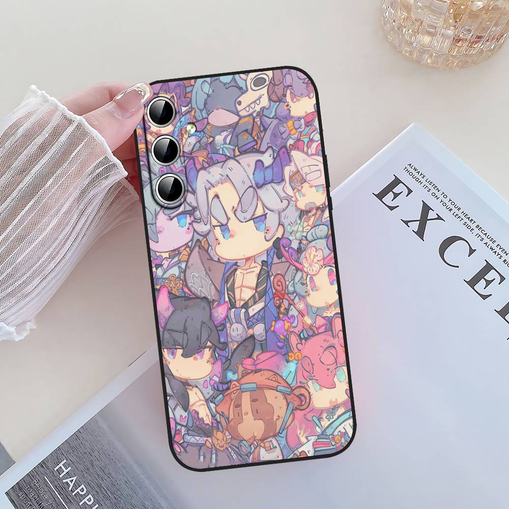 Чехол для телефона Arknights (Игра A) Для Samsung Galaxy S21 S22 S23 S24ULTRA S25ULTRA FE Ultra Plus5G A52S S26 Мягкий чехол