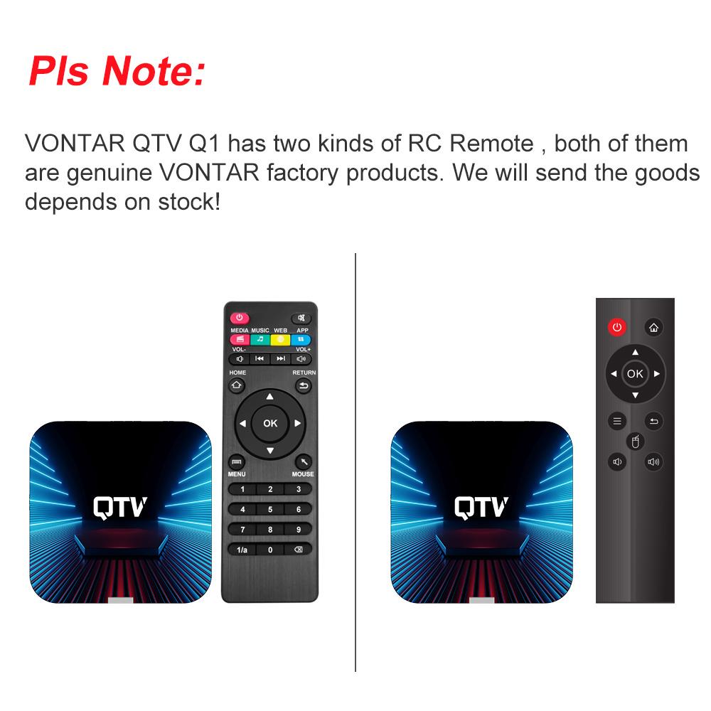 Smart TV Box VONTAR QTV Q1 Android 10 Allwinner H313 Поддержка 4K H.265 2.4G Wifi TV Dongle