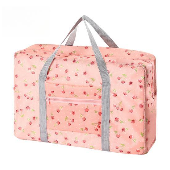 Складная дорожная сумка-тоут для ручной клади, водонепроницаемая переносная сумка для хранения с застежкой-молнией