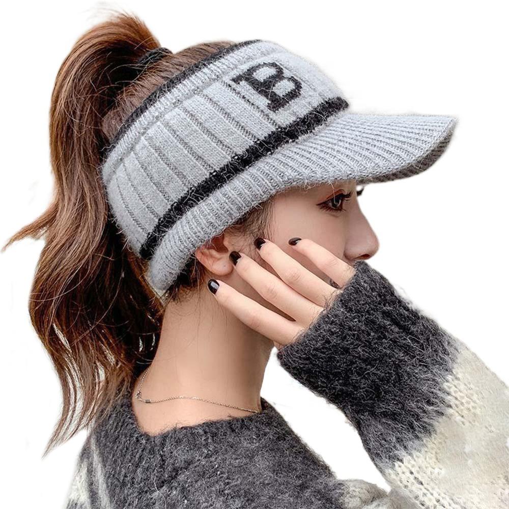 Кепка для бейсбола для девочек с открытым верхом, Шапка-бини с ветрозащитными наушниками, Женская бейсболка, Для активного отдыха, Для велоспорта