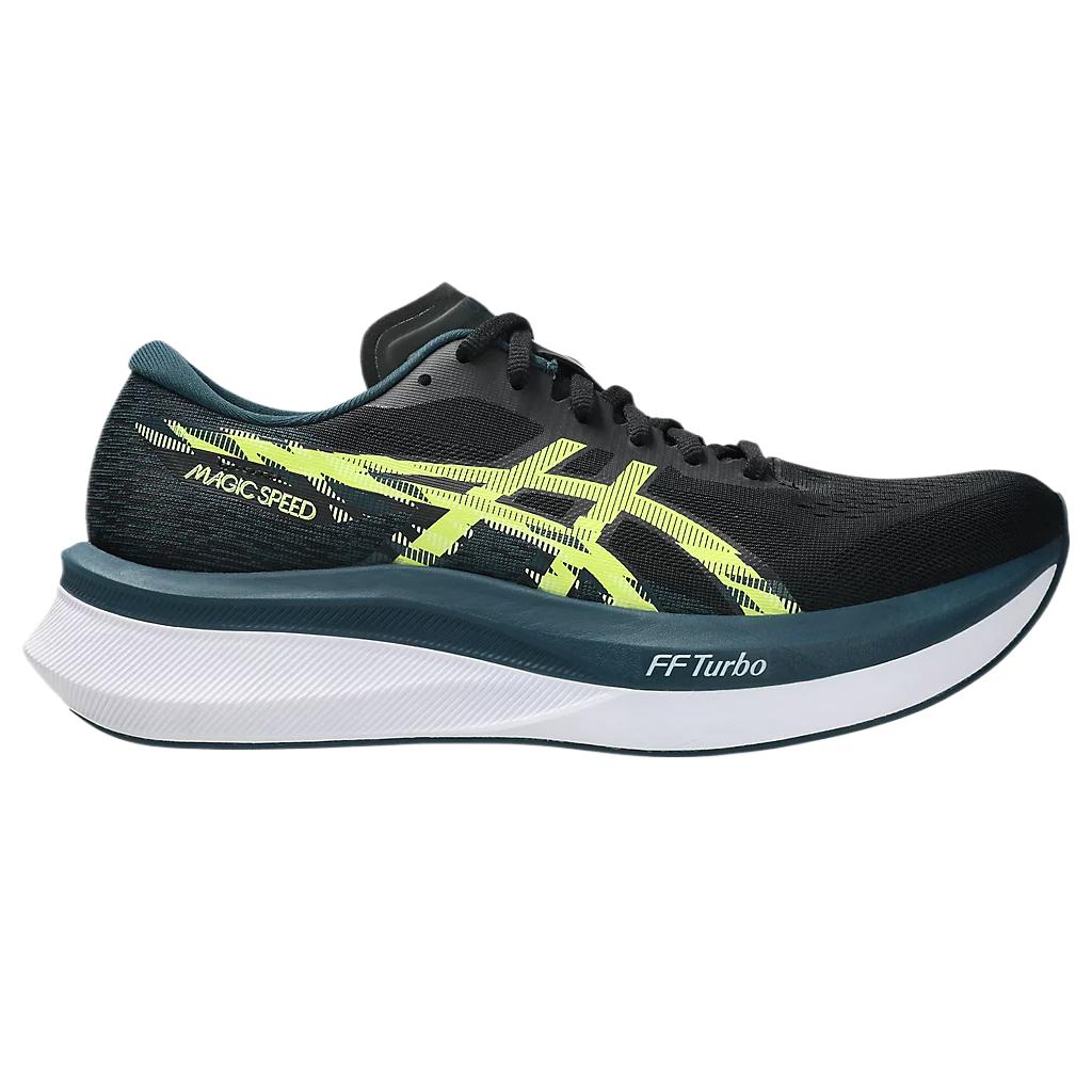 Asics Кроссовки мужские Magic Speed 4 Черный Спокойный Бирюзовый 1011B875-001